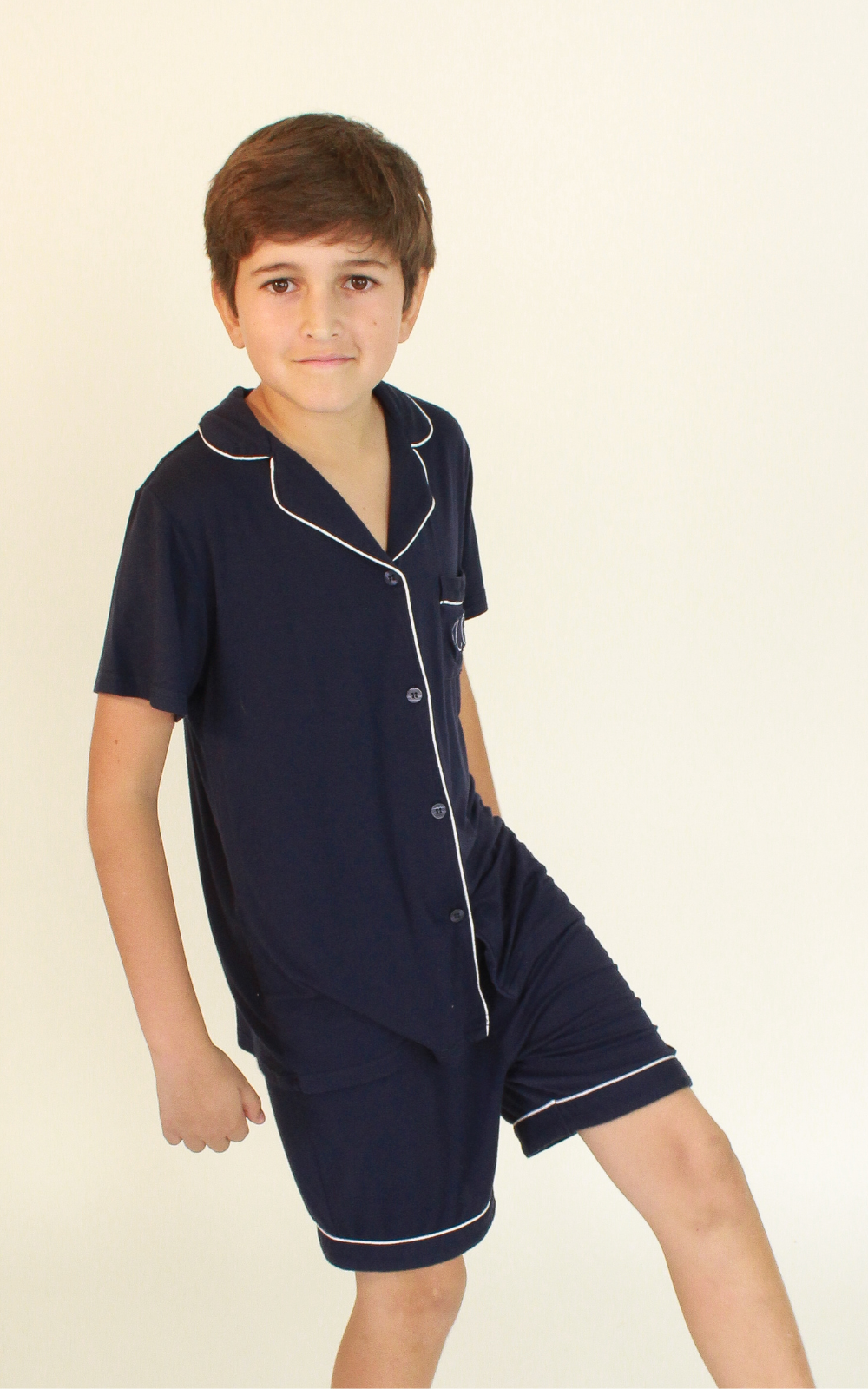 Pijama best sale short niño