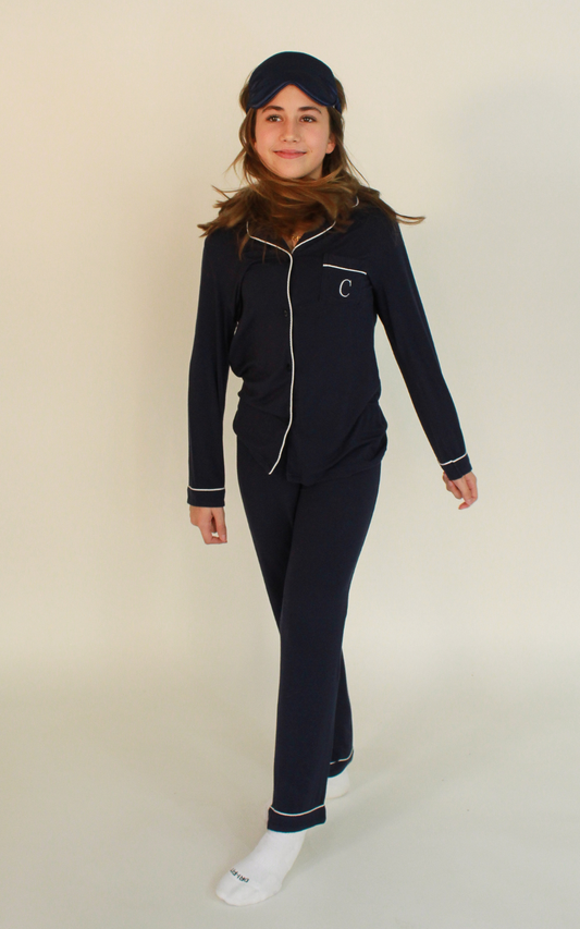 Pijama Pantalón- Navy Niños