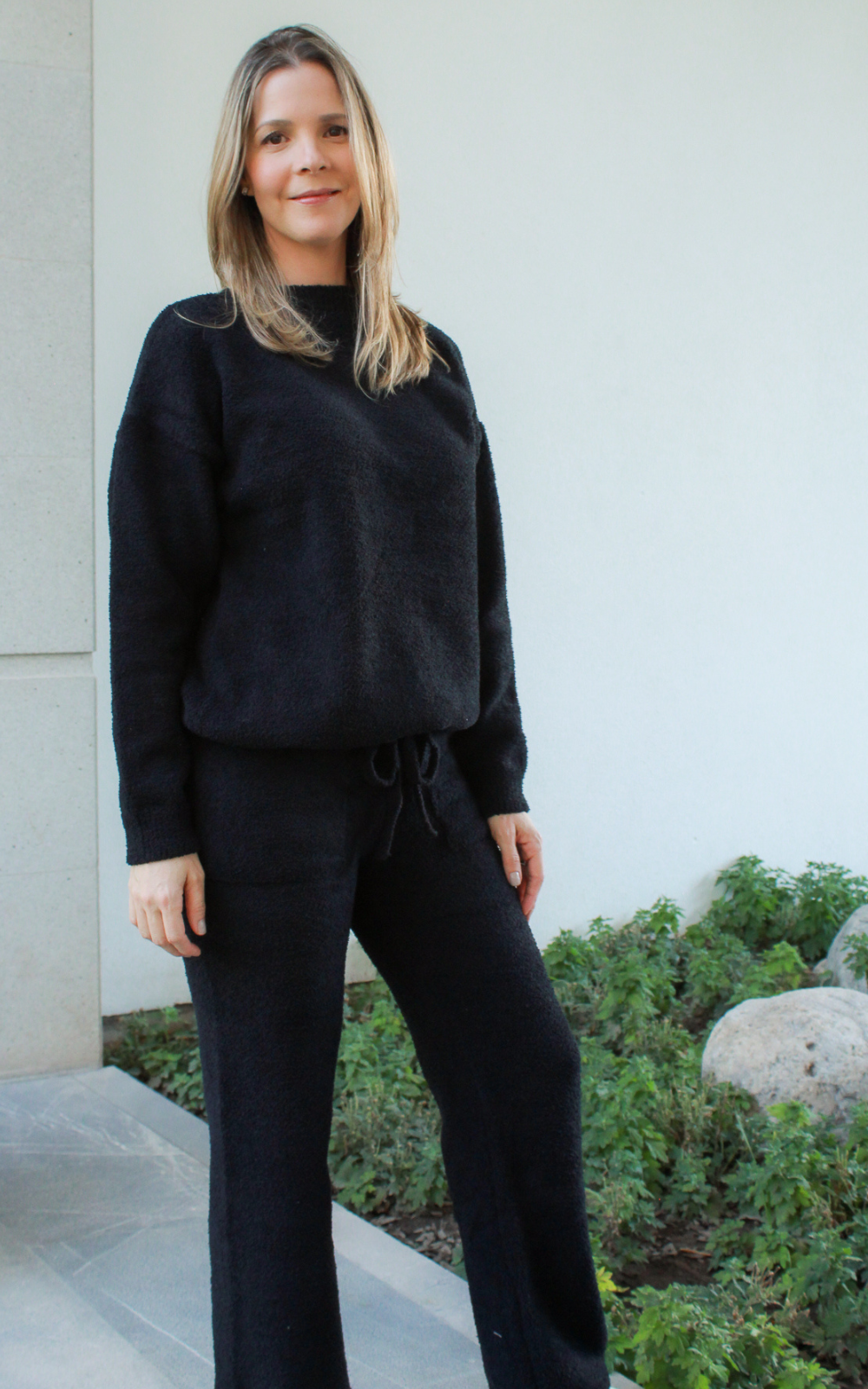 Loungewear Sherpa-Black