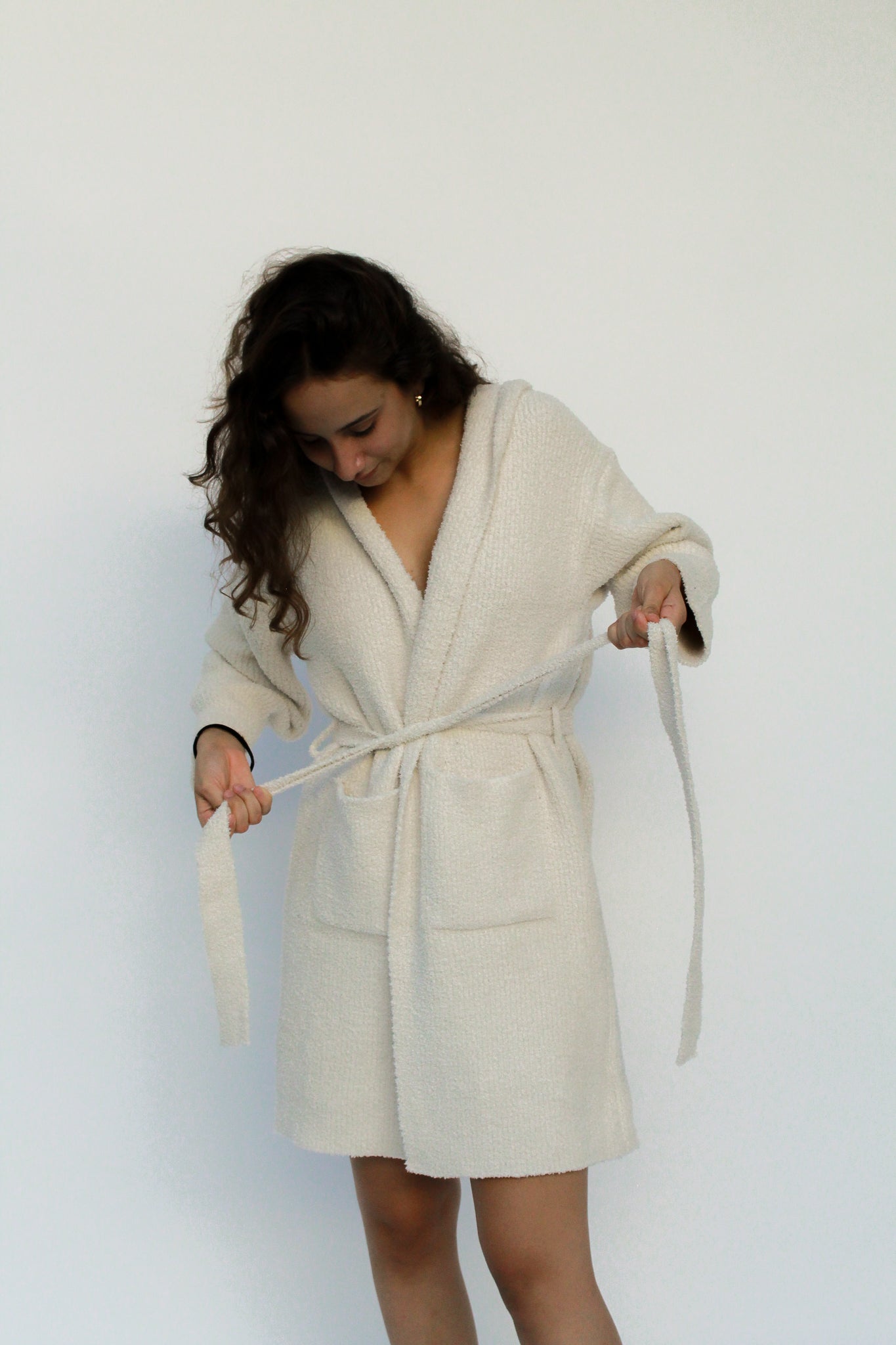 Sherpa Coat-Ivory