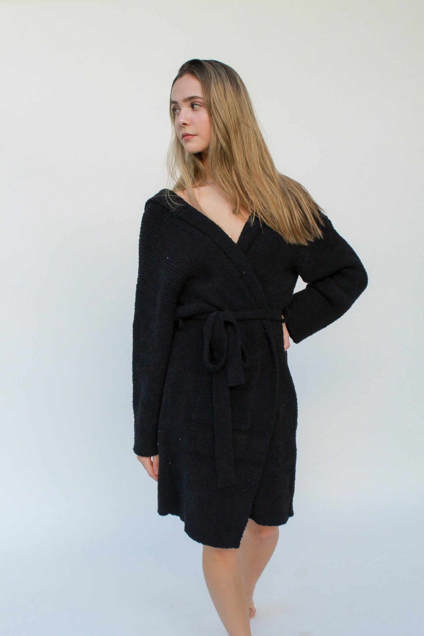 Sherpa Coat-Black